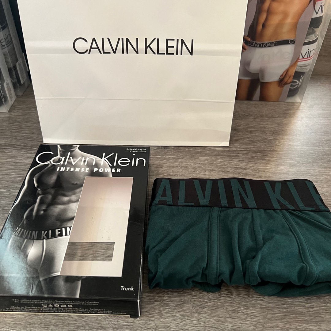 Calvin Klein Intense Power Small Body-defining Fit Trunk, Men's Fashion ...