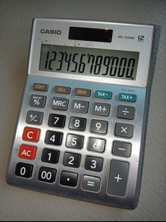 Casio 12-Digit Solar Calculator457230629974855680