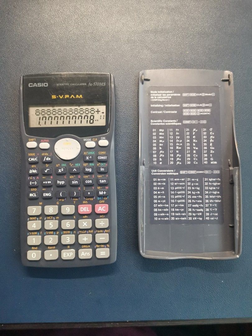 Kalkulator casio 570 deals