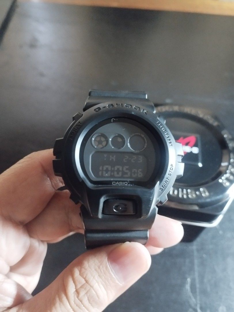 Casio G Shock DW 6900BB Men s Fashion Watches Accessories