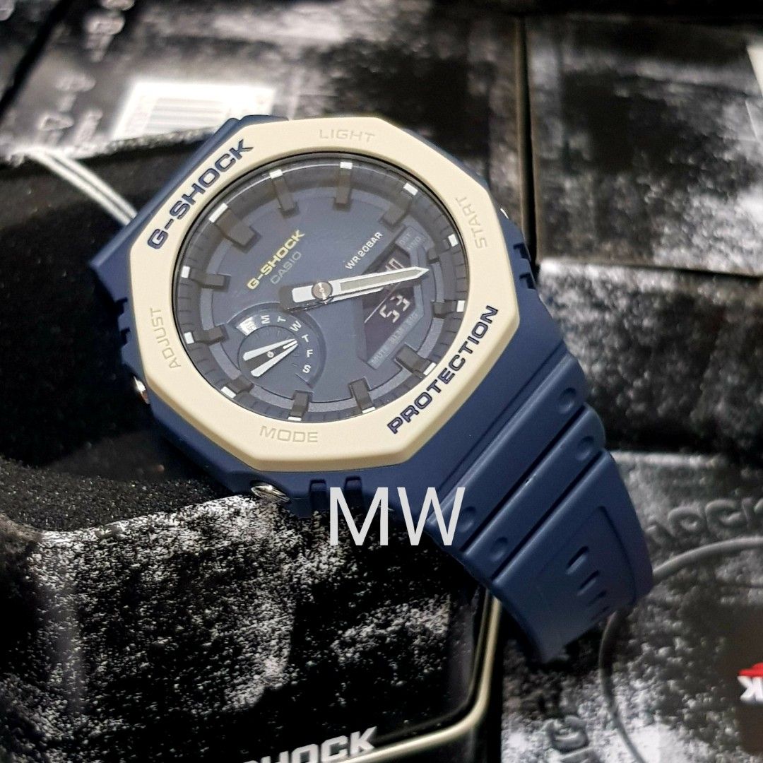 Casio G-Shock GA-2100 Zwart/oranje prijzen vergelijken