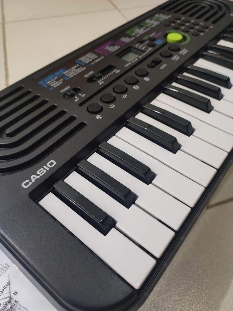 Casio SA-46 32 Keys Mini Keyboard, Hobbies & Toys, Music ...