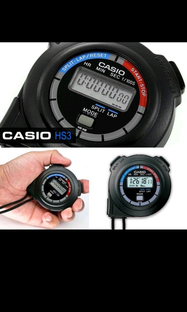 Casio Stopwatch HS3, Mobile Phones & Gadgets, Wearables & Smart
