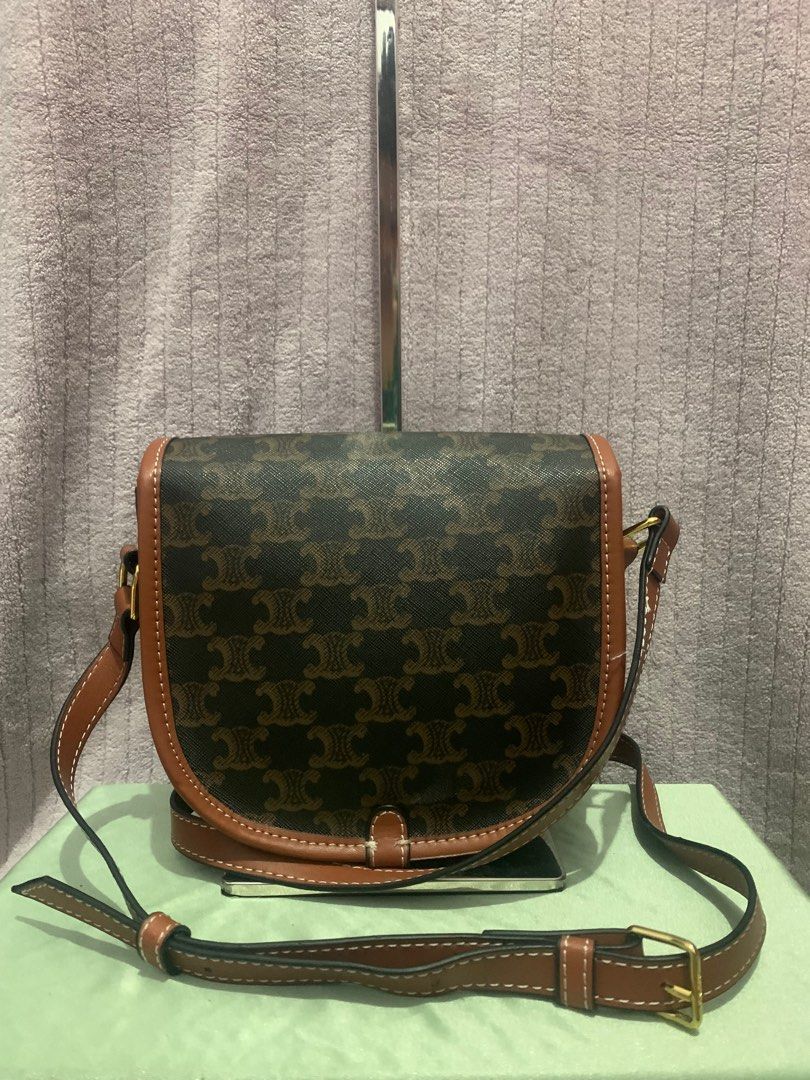 CELINE Folco Bag, Women's Fashion, Bags & Wallets, Crossbody Bags on