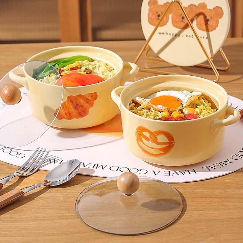 Ceramic Casserole kitchenware / cookware small pot with lid cover (3-pc set) / cooking and baking (Category: Cookware & Accessories) located in Cavite. Submitted by thewatchph (Listing ID 1216914552, Image 2). Description: 3-pc set ceramic casserole / pot (croissant, bun and pretzel design set) ✨pls see photos for the measurement ✨all items are brand new ✨sold per set (3 pcs) ✨accepts bulk orders ✨lid / cover included.