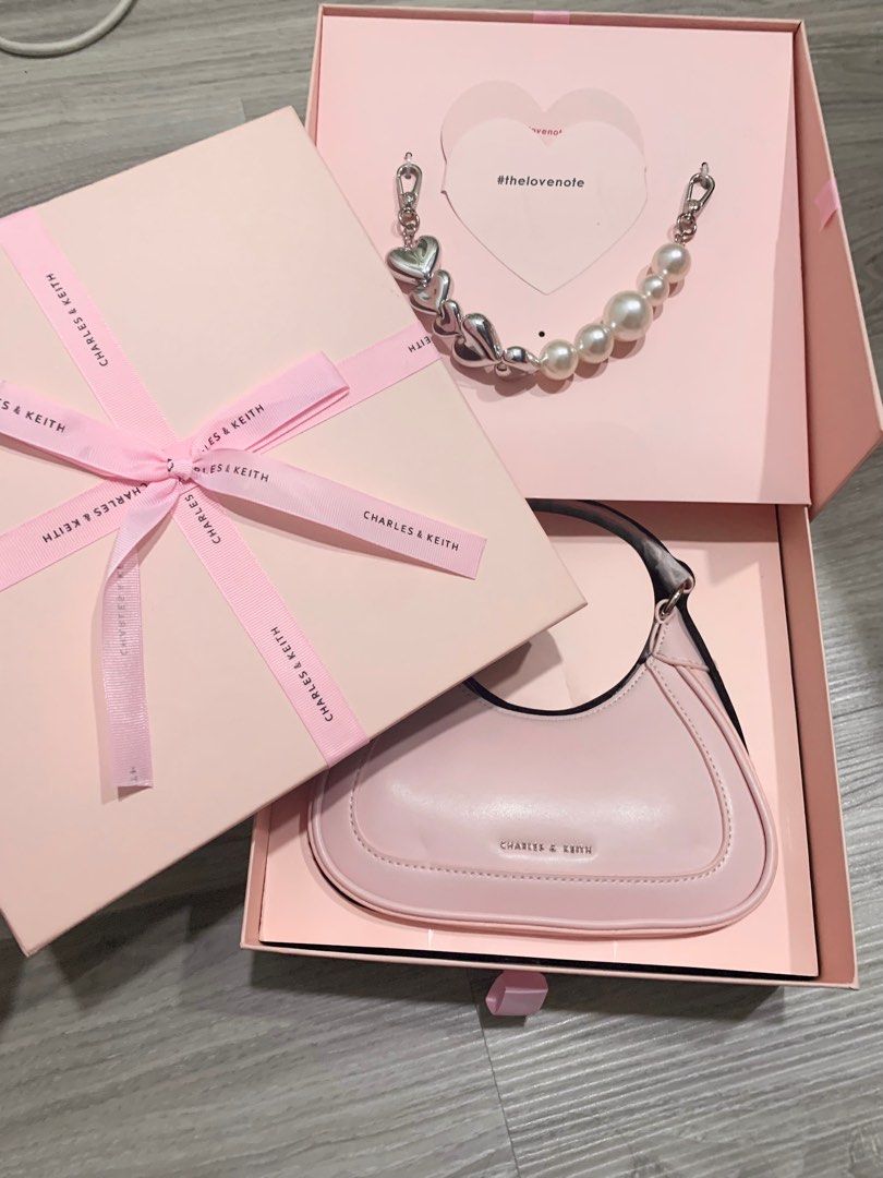 FREE courier delivery charles and keith the love note bag