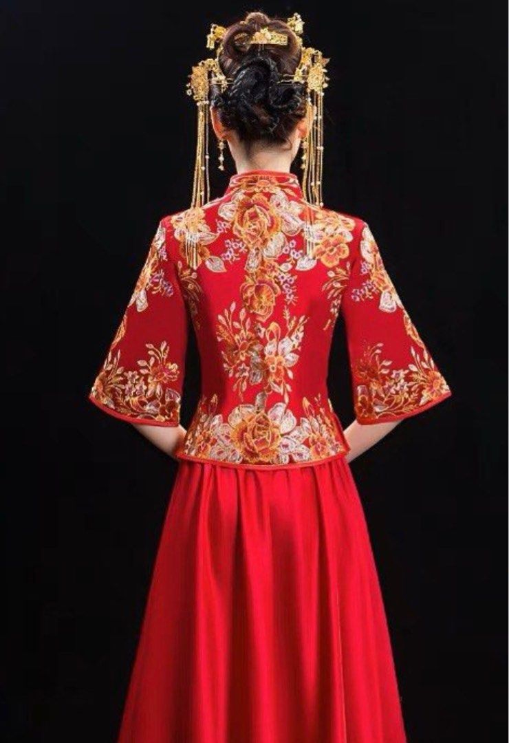 Chinese Tea Ceremony Outfit / Kua, Women