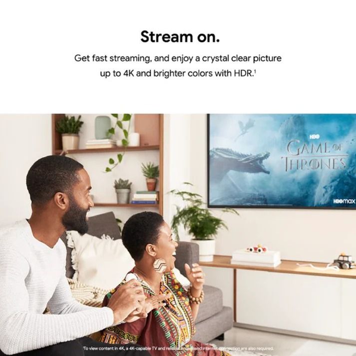 消費劵Chromecast with Google TV (4K) 串流播放裝置- with Funko POP! TV Stranger  Things Eleven with Eggos 超值包US PLUG, 家庭電器, 電視& 其他娛樂, 娛樂系統及智能家居產品