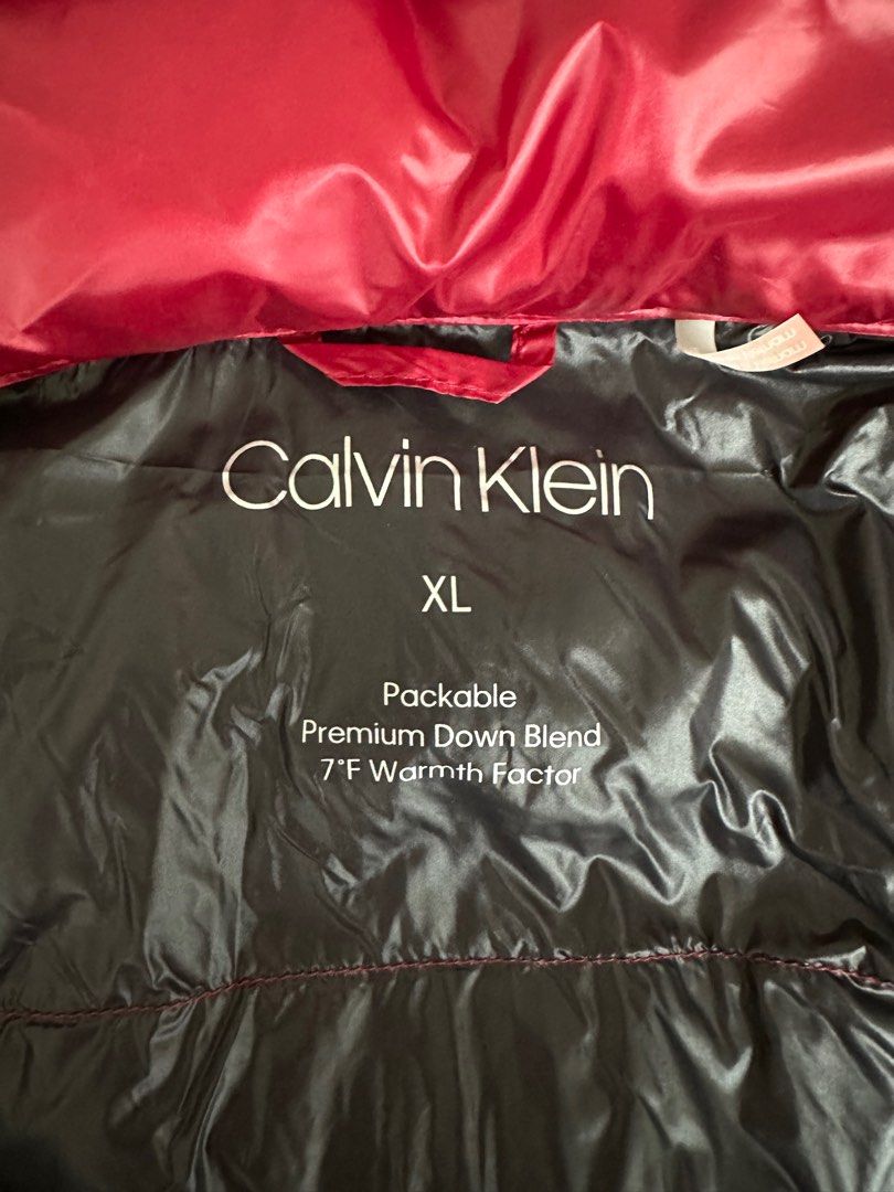 Calvin klein packable premium down blend 7f warmth factor hotsell