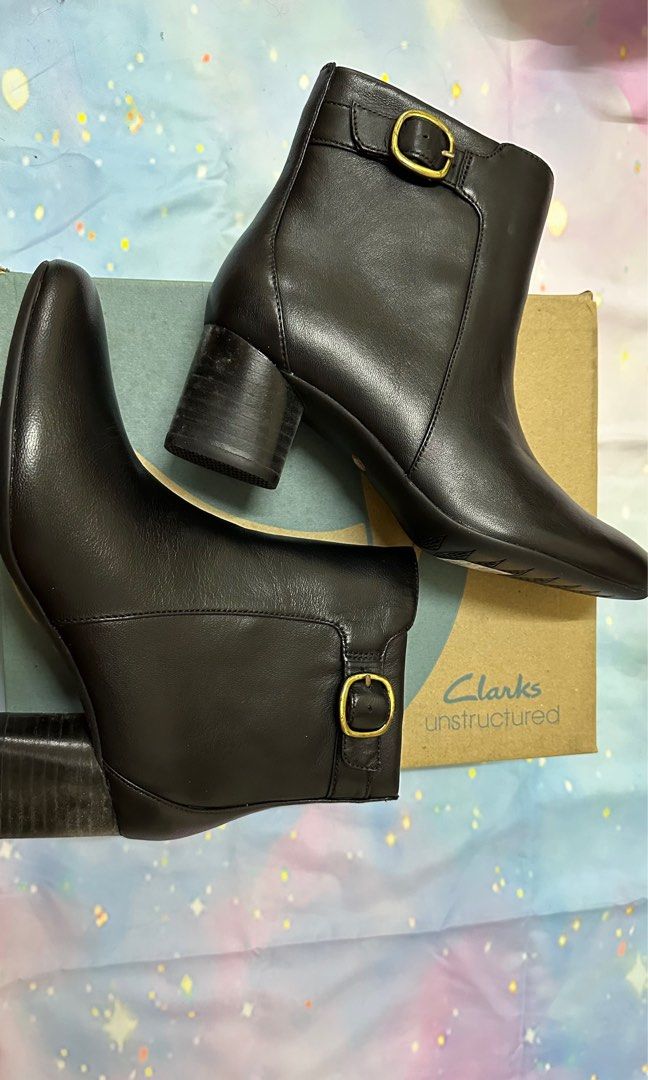 Clarks clearance metallic boots