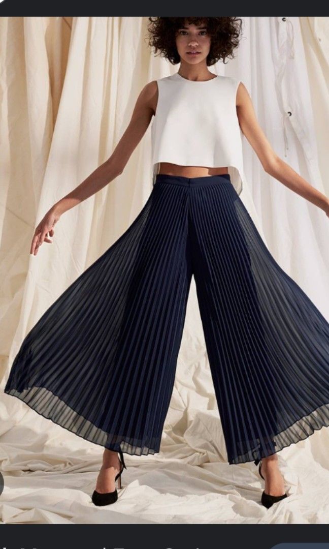 Club monaco pleated pants cheap