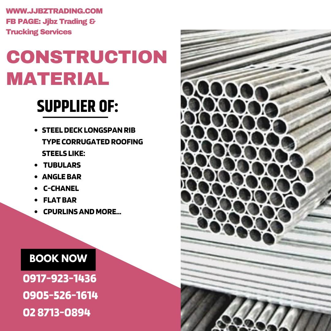Construction Materials in An Affordable price. We Deliver Anywhere