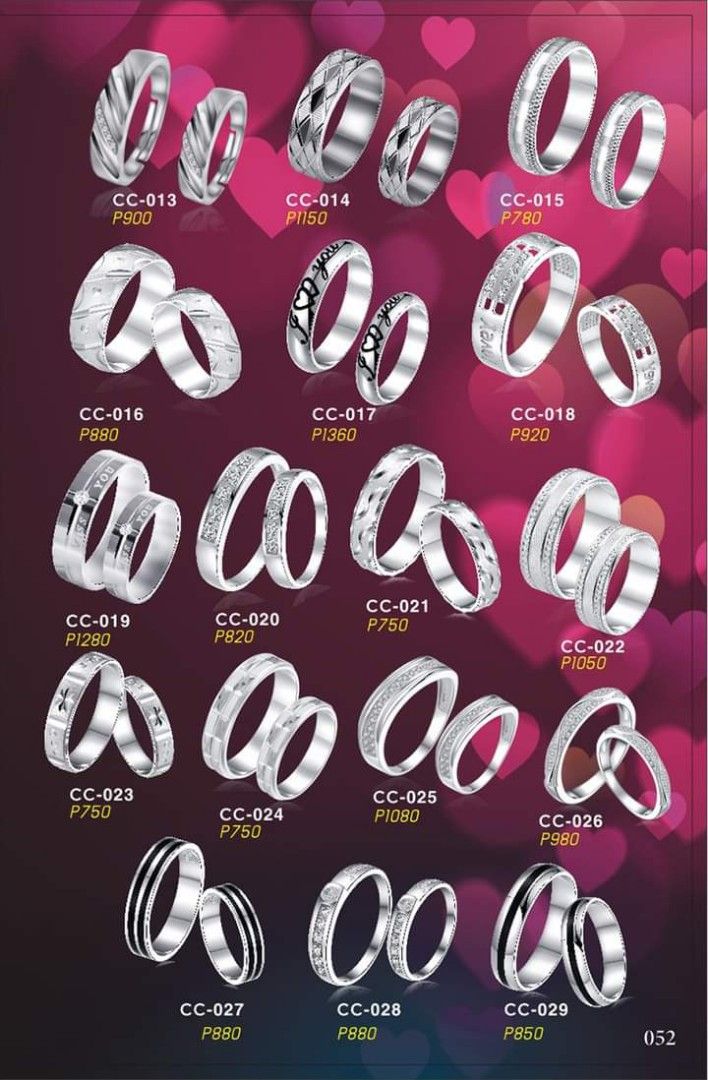 Unisilver couple ring 2019 shop
