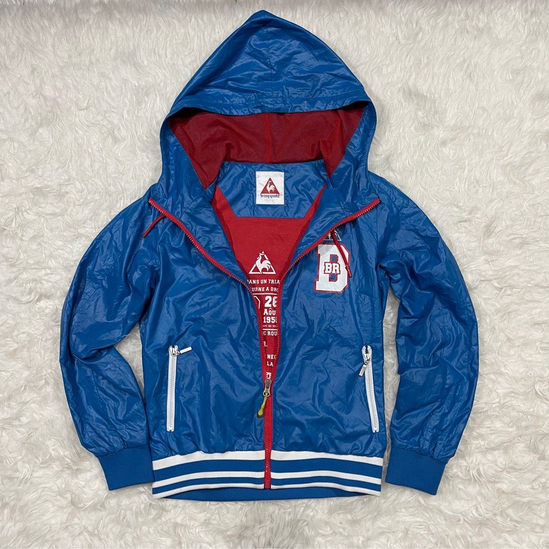 LE COQ SPORTIF Jacket jaket sport jaket olahraga korea jaket running jaket casual Fesyen Wanita Pakaian Wanita Lainnya di Carousell