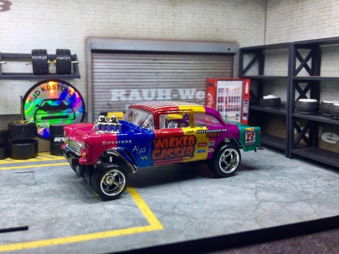 Custom hot shop wheels gasser