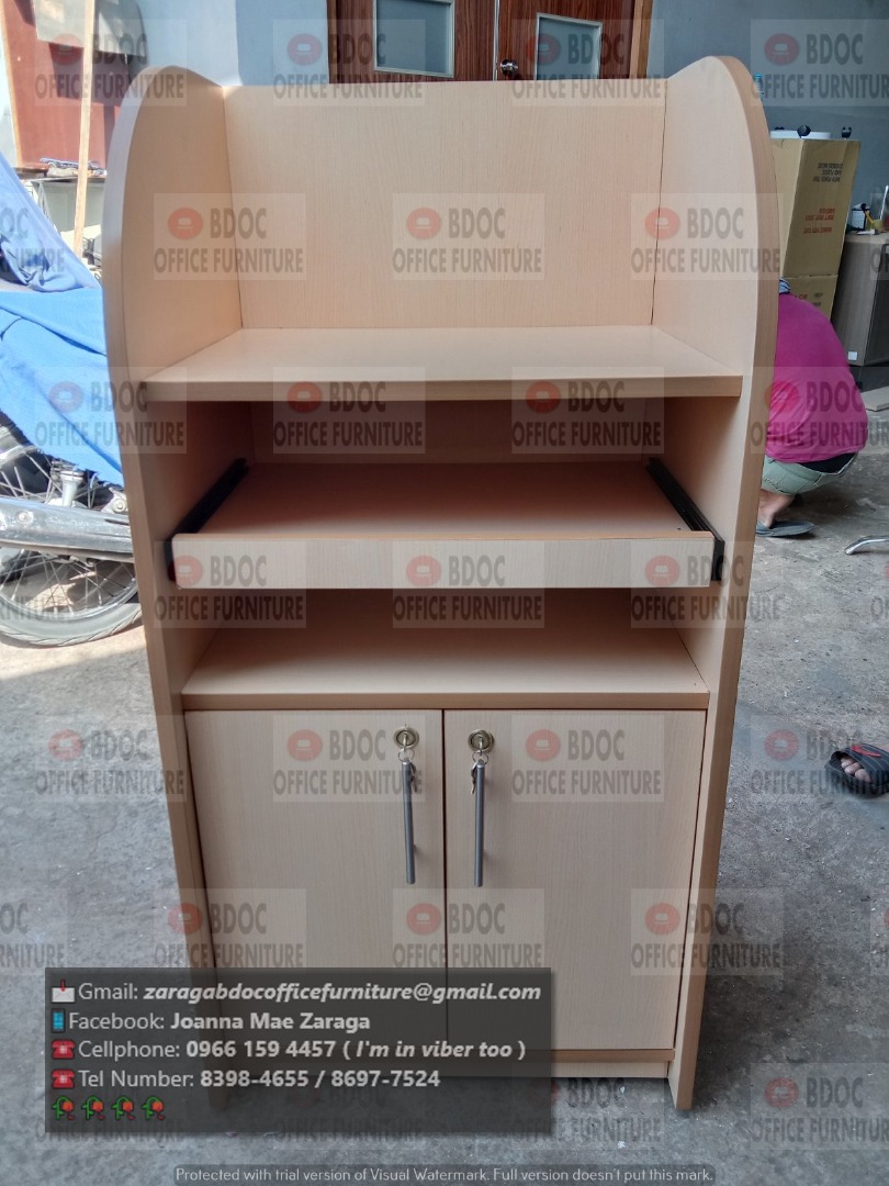 CUSTOMIZED PODIUM ., GUARD DESK ., OFFICE PARTITION ., OFFICE FURNITURE ...