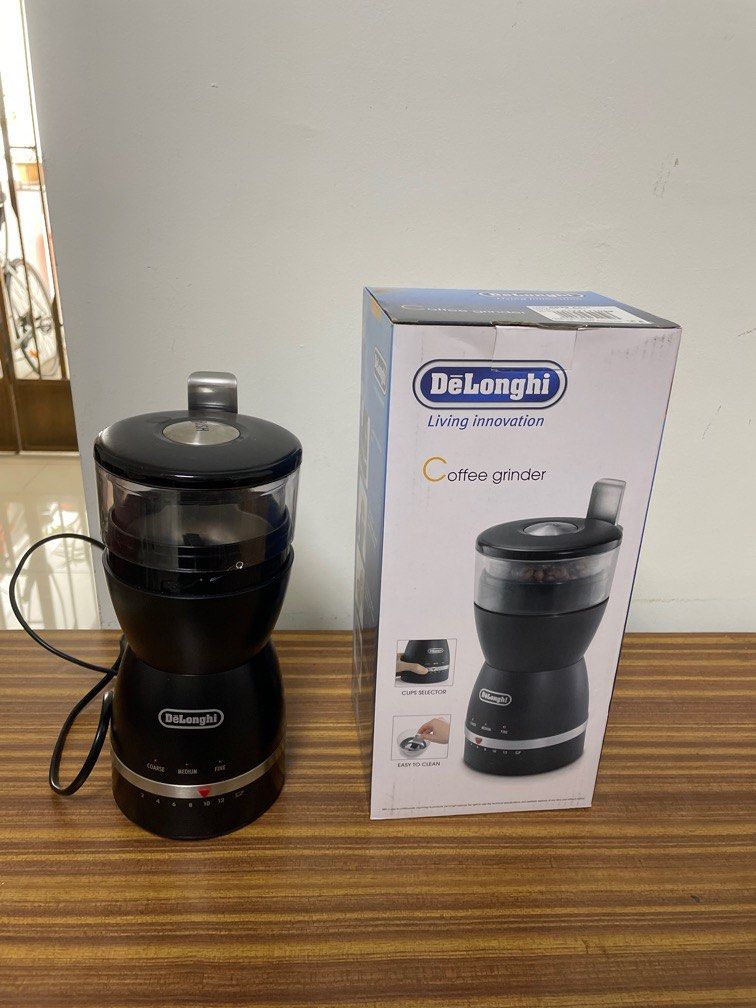 DeLonghi electric coffee grinder, TV & Home Appliances, Kitchen