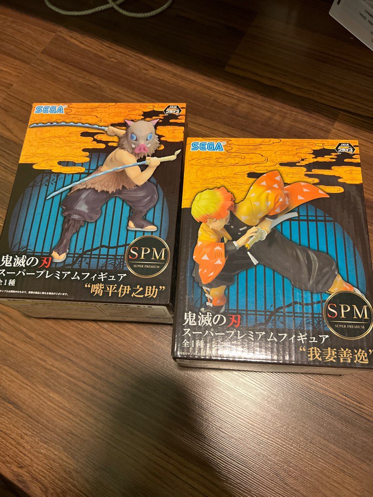 Demon Slayer - Inosuke & Zenitsu Sega SPM figure, Hobbies & Toys, Toys ...