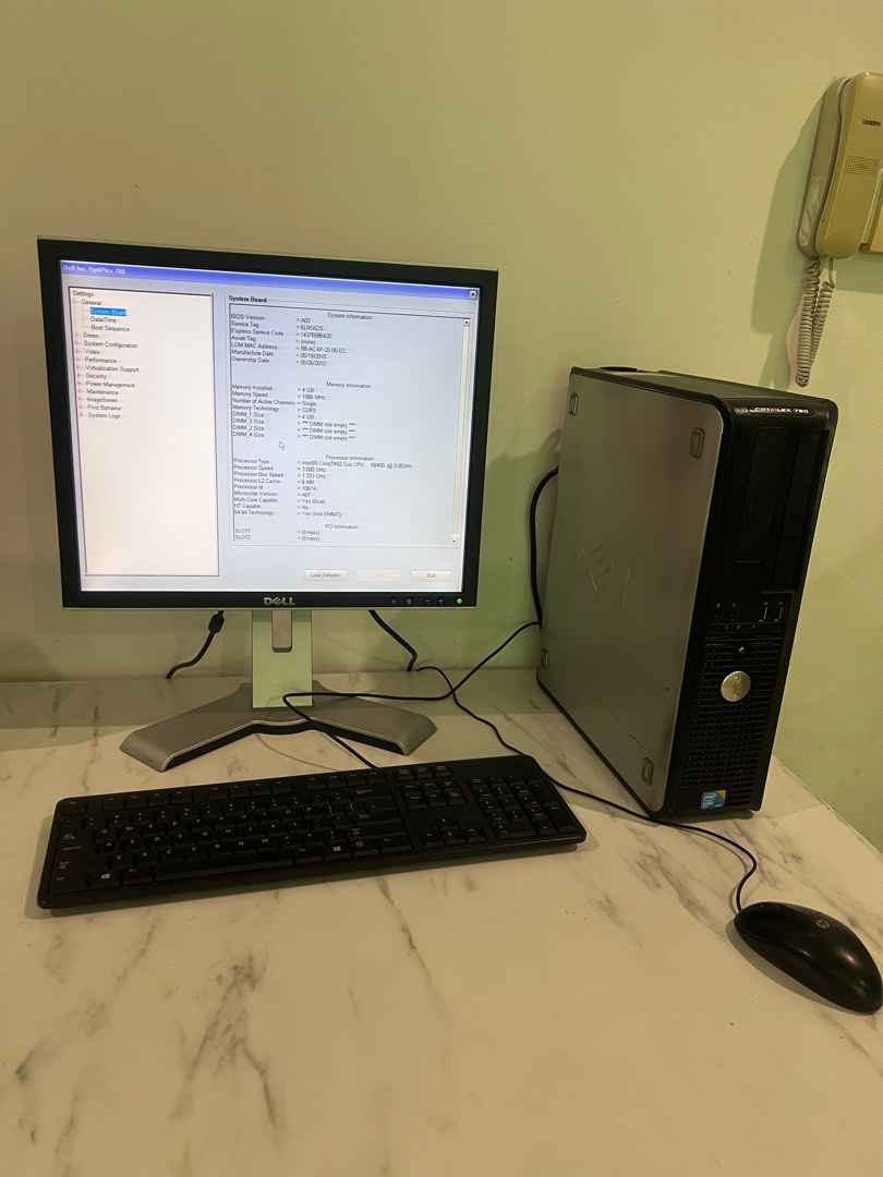 Full set Dell Desktop ( should install Windows), Computers & Tech