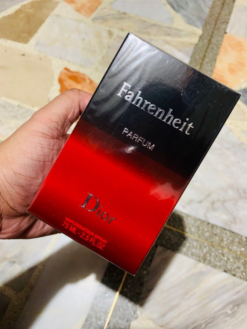 Fahrenheit edp 2025 75ml