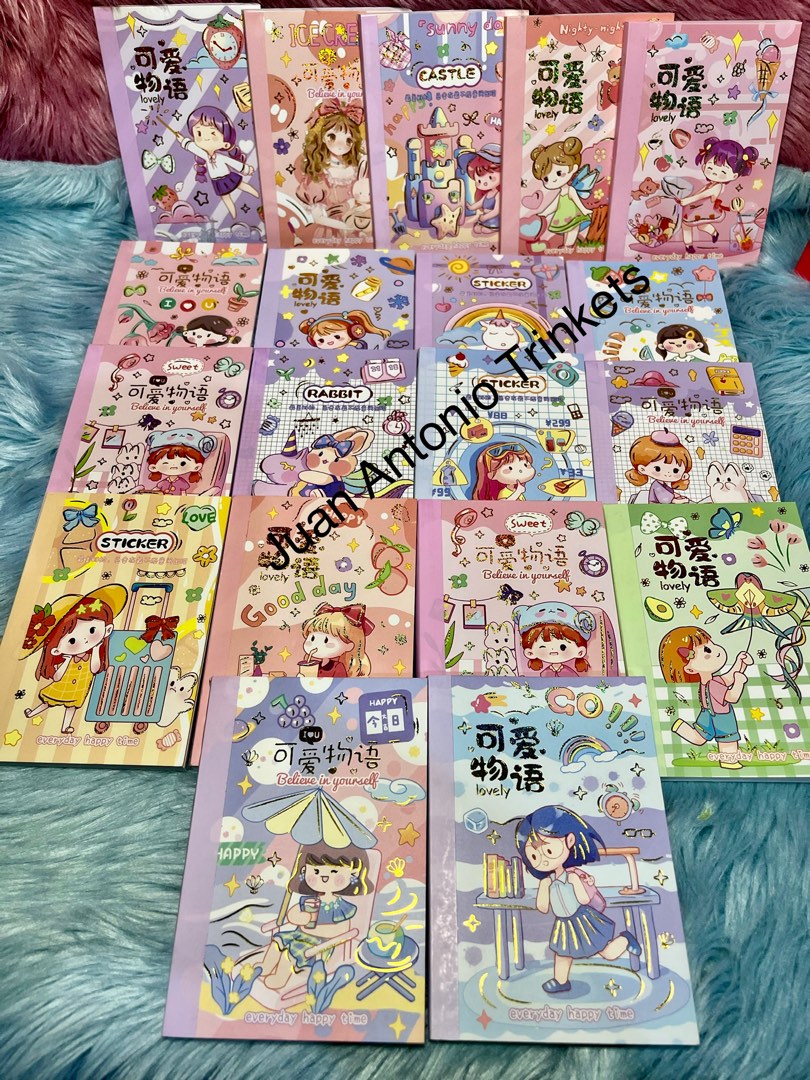 DIY Cartoon Sticker Book on Carousell