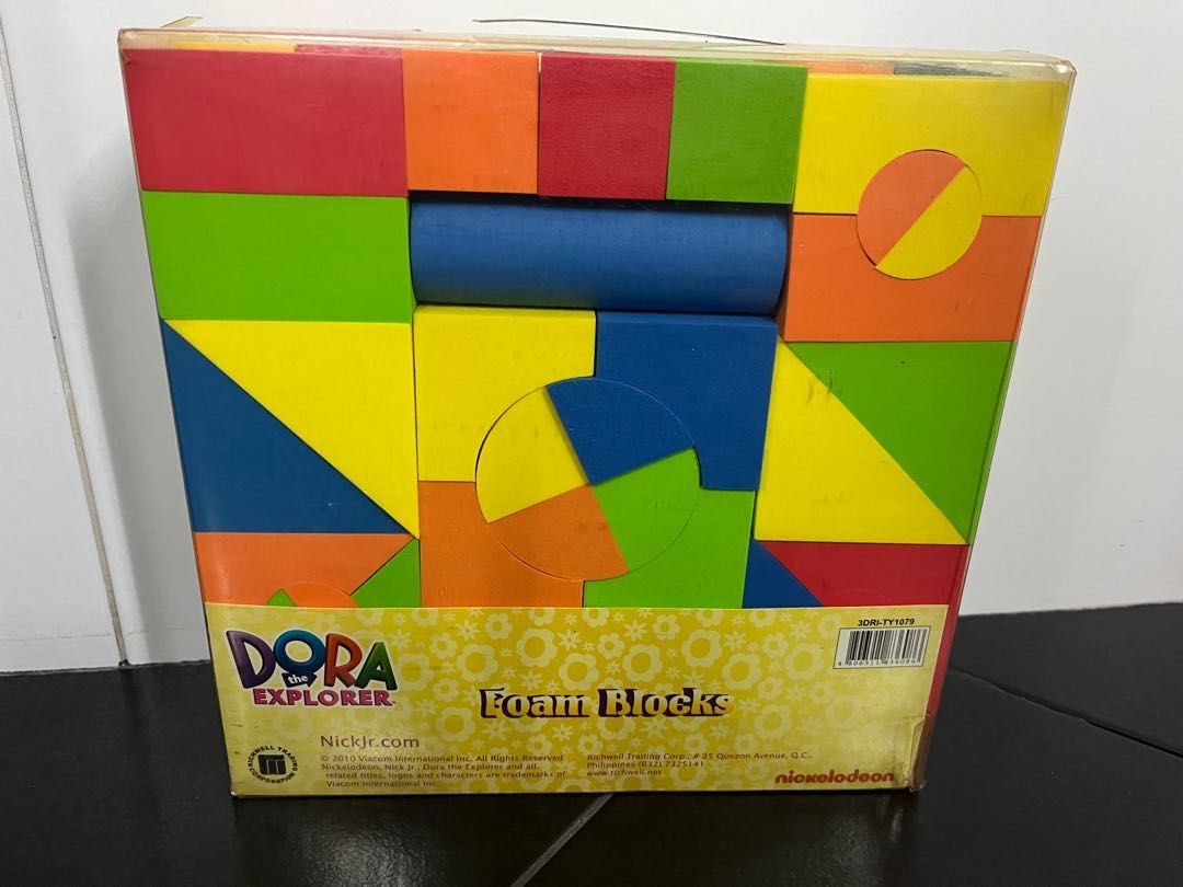 Dora foam blocks on Carousell