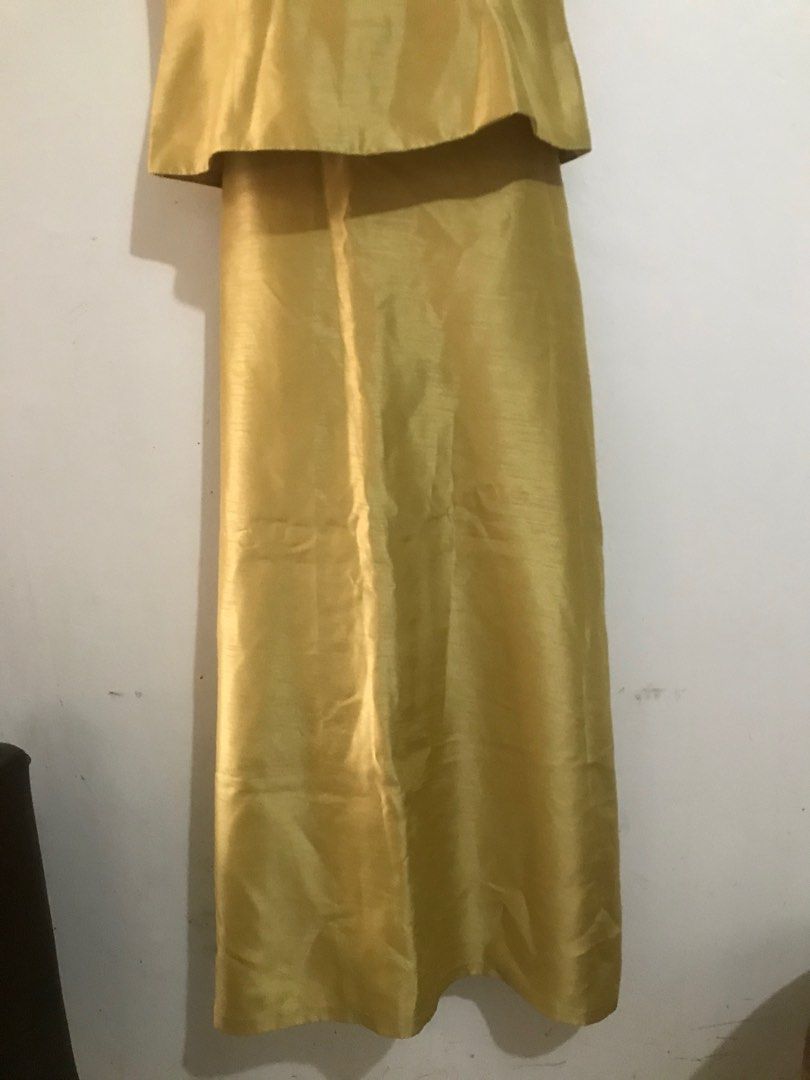 Elegant terno ( formal dress ), Women's Fashion, Dresses & Sets, Evening  dresses & gowns on Carousell