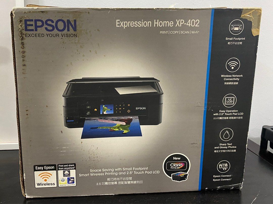 Epson Printer Inkjet Xp 402 Computers And Tech Printers Scanners And Copiers On Carousell 4366
