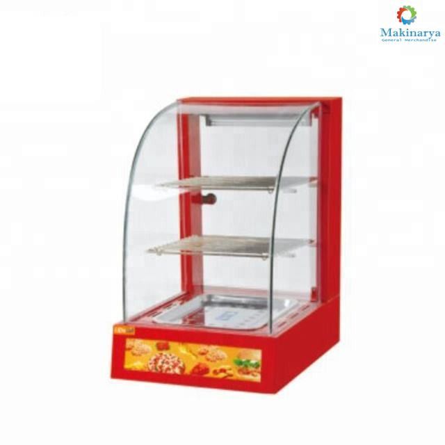 Food Warmer Display Showcase 2p-1 (Category: Other Kitchen Appliances) located in Manila. Submitted by makinaryageneral.merchandise (Listing ID 1216959880, Image 1). Description: Stainless Steel Rack Food Warming Case Electric Buffet Food Warmer 1.Fashionable design with curved glass. 2.Easy thermostatically controlled,. 3.Water reservoir to provide humidity for food moisture. 4.Ideal for snack bars, convenience stores, bakeries, kiosks etc. .