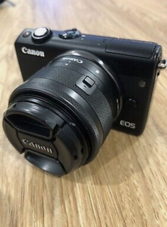 For Sale: Canon Eos M100 (Category: Cameras) located in Atimonan. Submitted by simonnomis21855 (Listing ID 1216901399, Image 2). Description: No issues All working and fully functional,in good condition,no fungus . Complete inclusion: Battery Handstrap Sd card Unit Lens Charger Pm me for more details .