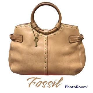 FOSSIL Genuine Leather Medium Handbag