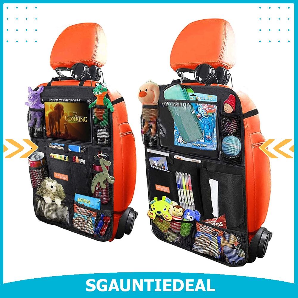 Car Seat Back Organizer Kids Kick Mats Protectors – Comfy Car Store