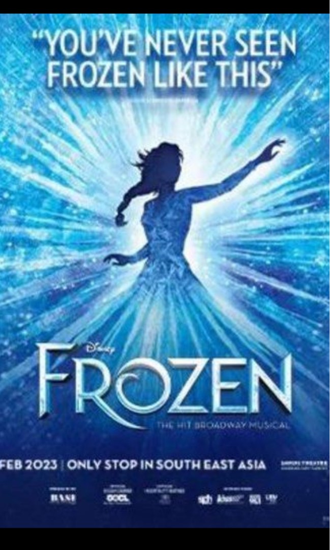 frozen musical broadway, Tickets & Vouchers, Event Tickets on Carousell