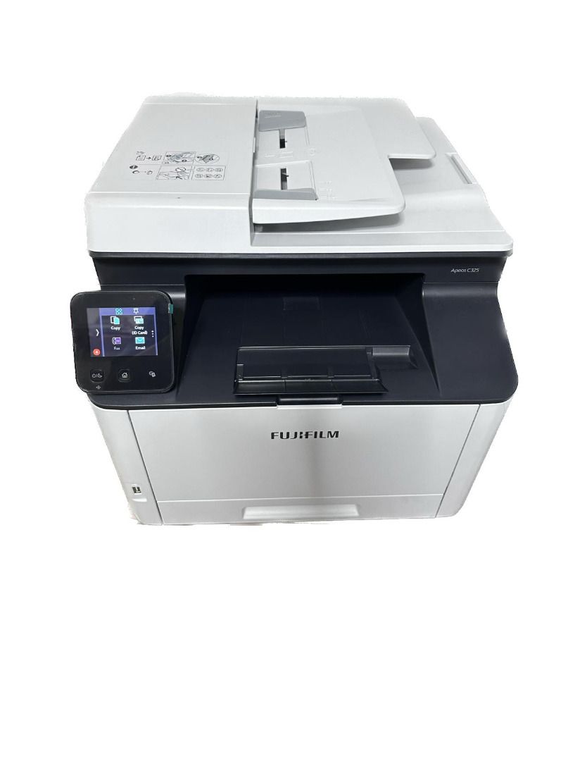Fujifilm toner Printer and Scanner (Category: Printers, Scanners & Copiers) located in Caloocan City. Submitted by pdigitalpr75419 (Listing ID 1216931691, Image 3). Description: APEOS C325z Low toner (CMYK). Well functioning. Good for Printing business specially for invitation cards and brochure/flyers. 4in1 Color Multi-function Machine (Scan, Print, Copy and Fax) 31ppm speed, with 2.8 in Color Touch Panel USB & WiFi supported. A4 size scanner gl