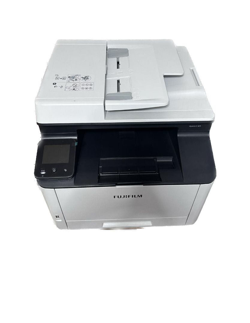 Fujifilm toner Printer and Scanner (Category: Printers, Scanners & Copiers) located in Caloocan City. Submitted by pdigitalpr75419 (Listing ID 1216931691, Image 1). Description: APEOS C325z Low toner (CMYK). Well functioning. Good for Printing business specially for invitation cards and brochure/flyers. 4in1 Color Multi-function Machine (Scan, Print, Copy and Fax) 31ppm speed, with 2.8 in Color Touch Panel USB & WiFi supported. A4 size scanner gl