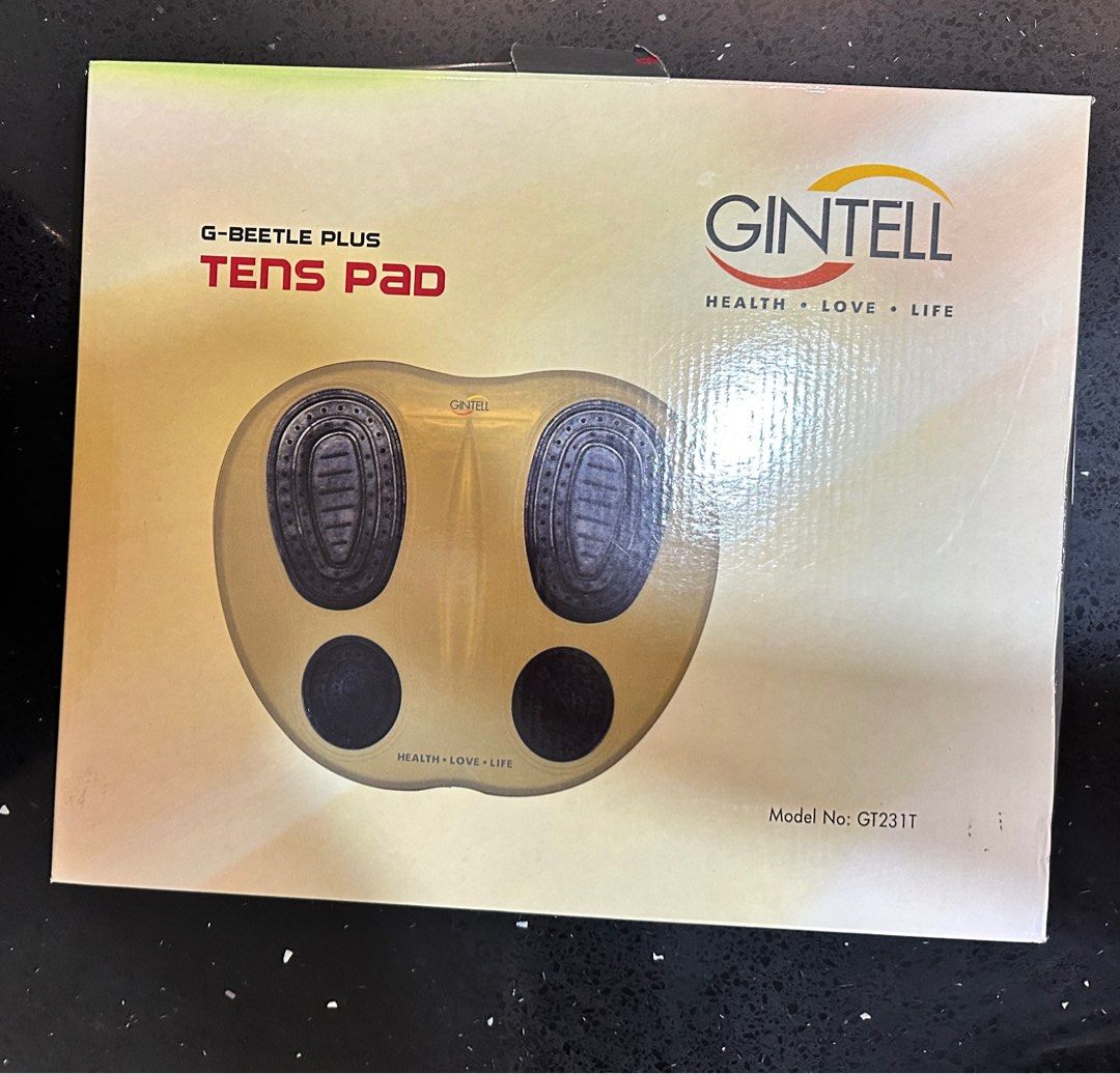 Gintell GBeetle Plus Foot Massager with Tens Pad, Sports Equipment