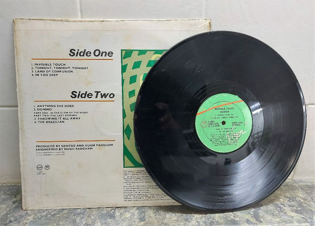 GENESIS - "Invisible Touch" LP Vinyl Record (1986) (Category: Vinyls) located in Quezon City. Submitted by charliebrown_olx (Listing ID 1216976525, Image 2). Description: Phil Collins Press: Local Condition: Very Good, WYSIWYG TERMS & CONDITIONS: 1. C.O.D. Can meet buyers at - Del Monte Ave, Q.C. - Mla Memorial Park Sucat - Sundays 10am-11am 2. Shipping c/o buyer. 3. Prices are Final. 4. Respect the Ad. TFL!.