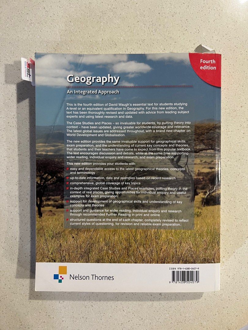 Geography An Integrated Approach Textbook (4th Edition), Hobbies & Toys