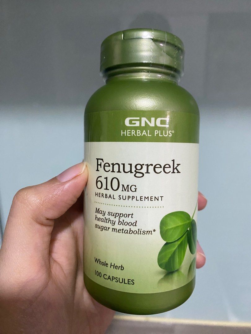 GNC Fenugreek, Health & Nutrition, Health Supplements, Vitamins