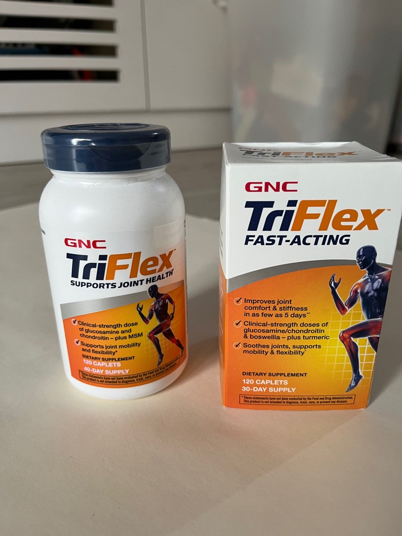 GNC TriFlex normal and Fast Acting, Health & Nutrition, Health