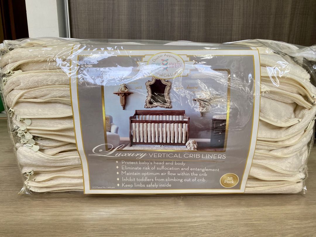 Go mama go on sale vertical crib bumpers