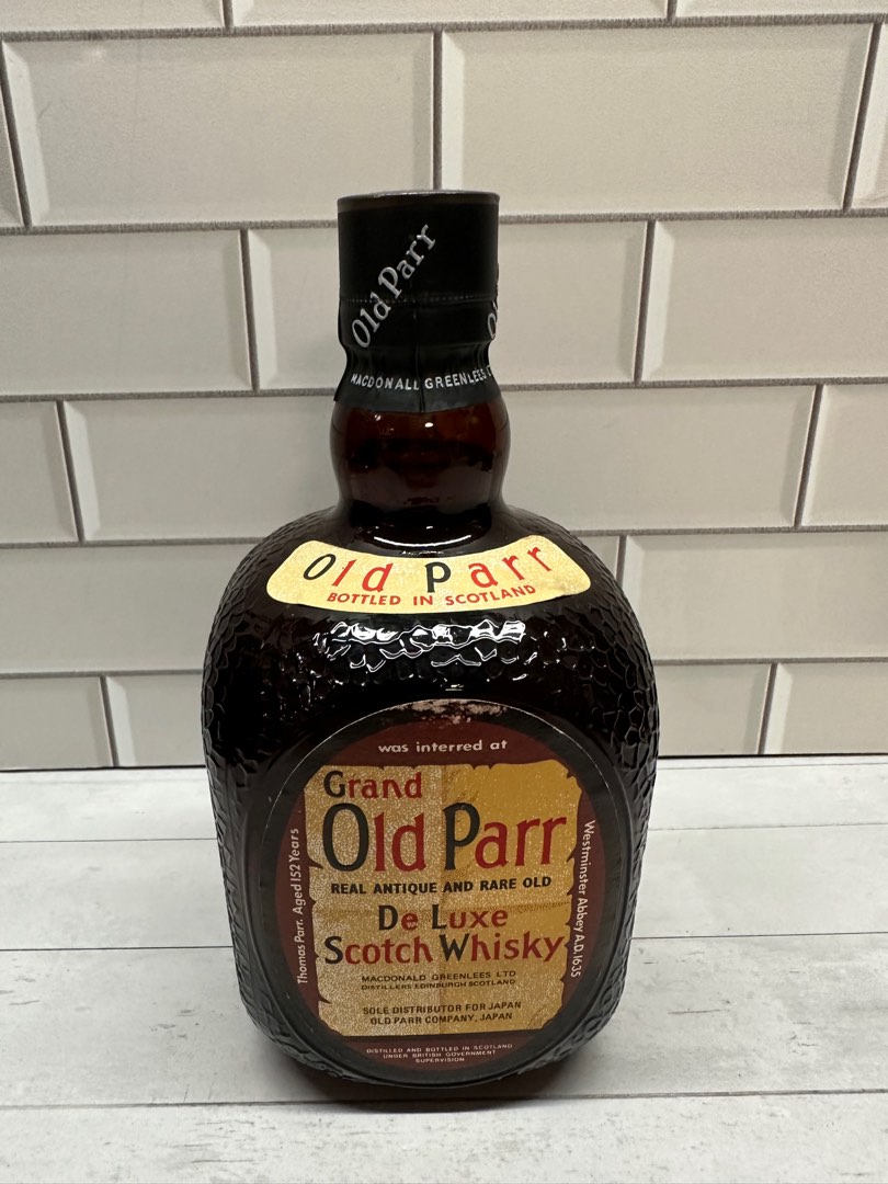 Grand Old Parr De Luxe Scotch Whisky 750ml, 嘢食& 嘢飲, 酒精飲料