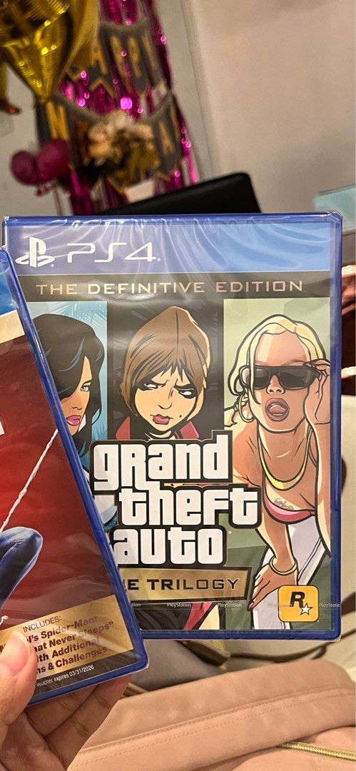 GTA TRILOGY DEFINITIVE EDITION, Video Gaming, Video Games, PlayStation ...
