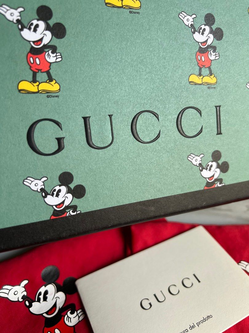 Gucci Disney slides on Carousell