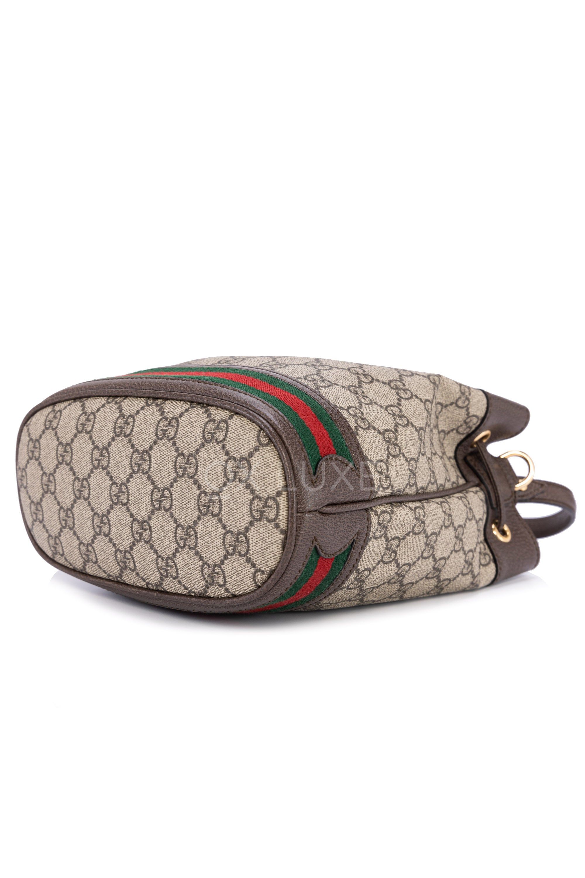 Gucci GG Supreme Leather Bucket Bag – Lux Afrique Boutique