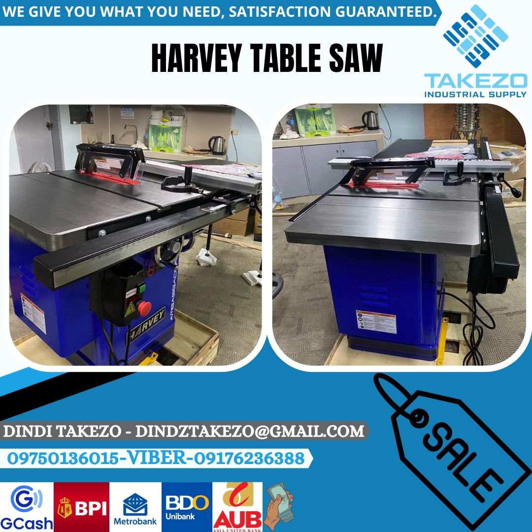 HARVEY TABLE SAW, Commercial & Industrial, Industrial Equipment on