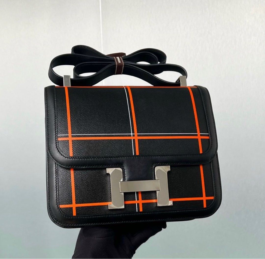 Hermes Constance 24 - Bleu Glacier, Luxury, Bags & Wallets on Carousell