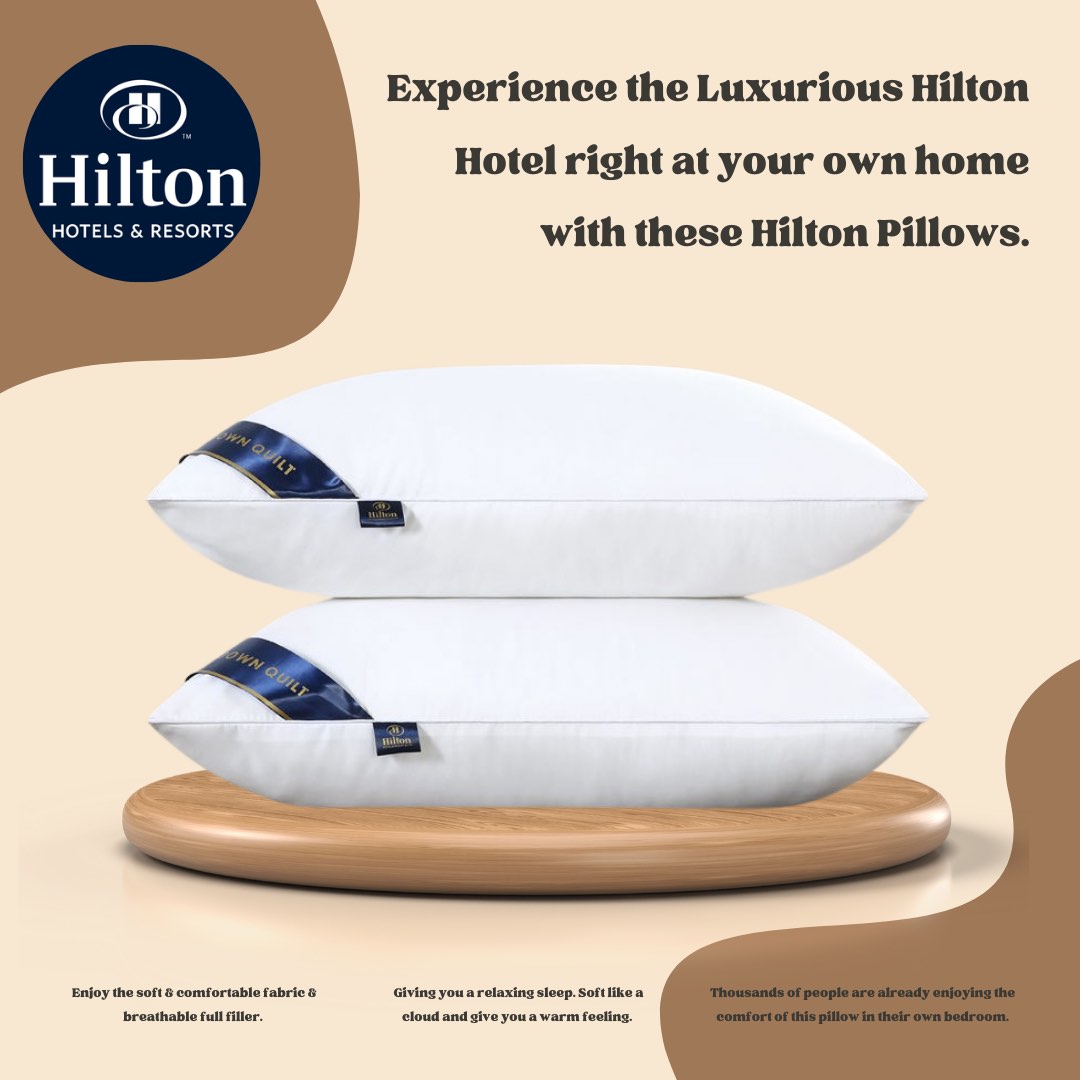 HILTON PILLOW on Carousell