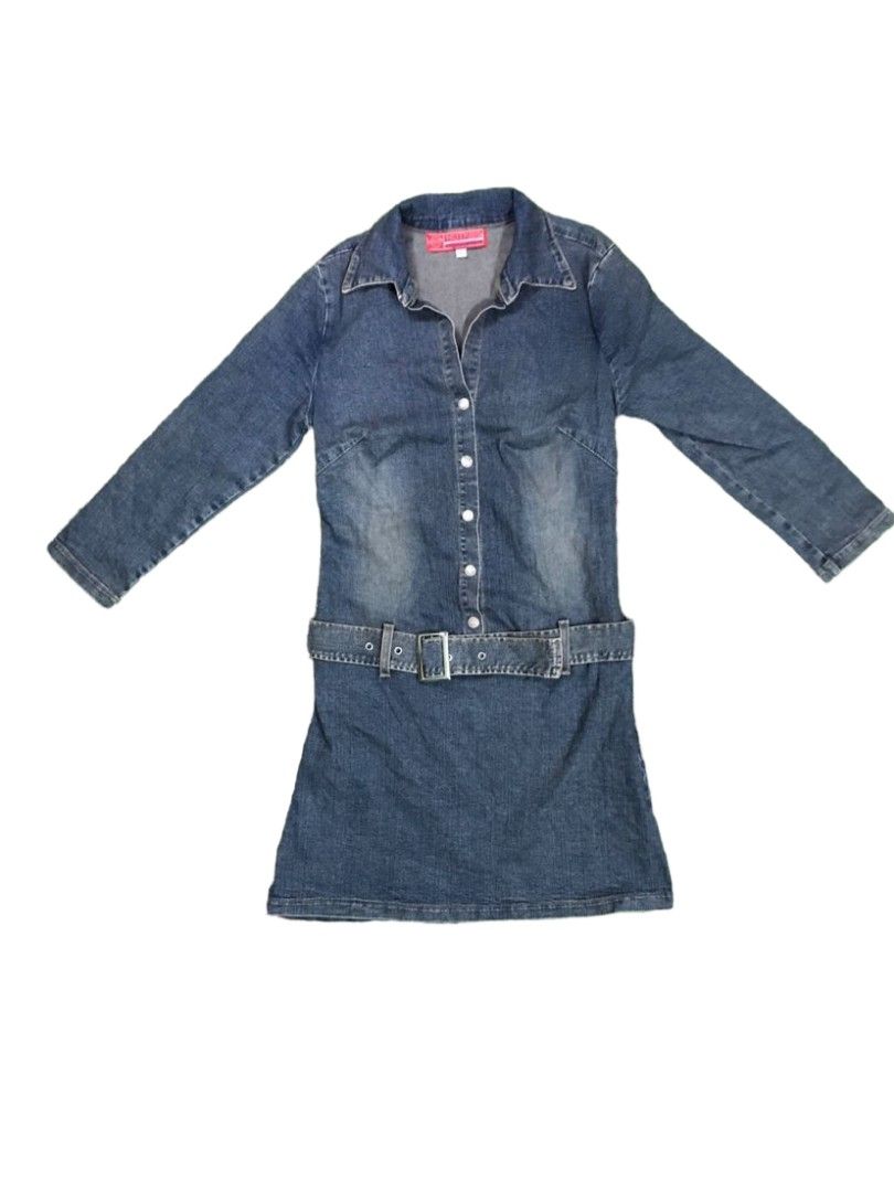 Hot kiss 2025 denim dress