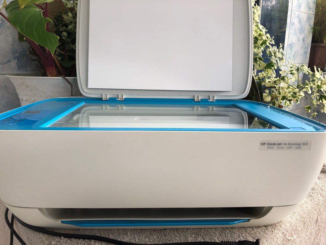HP DeskJet Ink Advantage 3635 All-in-one Printer, Computers & Tech ...